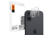 Mobil - Andet Tilbehør - Spigen Glass tR Optik 2 Pack - crystal clear - iPhone 16/16 Plus - AGL07923