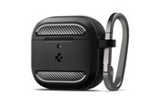Hovedtelefoner/headset - Spigen Rugged Armor - matte black - AirPods 4 - ACS08642