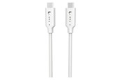 USB kabel - Lippa USB-C to USB-C 100W 10Gbps cable 2m White - LPC100WCC2W
