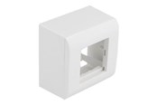 Tilbehør (Ophæng, fatninger, mv.) - DeLOCK Easy 45 - Surface Mounted Box - White RAL 9003 - 81332