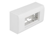 Tilbehør (Ophæng, fatninger, mv.) - DeLOCK Easy 45 - Surface Mounted Box - White RAL 9003 - 81333
