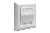 Netværkstilbehør - DeLOCK Keystone Wall Outlet - 86202