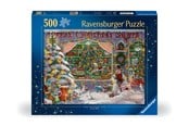 Puslespil - Ravensburger Puzzle The Christmas Shop 500p - 12000215