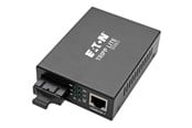 Repeater, boostere, bridges & transceiver - Eaton Series Gigabit Multimode Fiber to Ethernet Media Converter 10/100/1000 SC International Power Supply 850 nm 550 m (1.804 ft.) - N785-INT-SC-MM