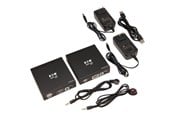 Repeater, boostere, bridges & transceiver - Eaton Series HDMI HDBaseT KVM Console Extender over Cat6 - 2 USB Ports IR 4K @ 30 Hz 1080p 70 m - B013-HU-4K