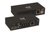 Repeater, boostere, bridges & transceiver - Eaton Series USB over Cat6 Extender 4-Port Industrial ESD Protection PoC - USB 2.0 Mountable 330 ft. TAA - B203-104-IND-ER