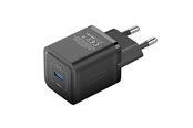 Mobil - Adaptere & Opladere - Vention Wall charger FEPB0-EU USB-C 20W GaN (black) - FEPB0-EU