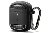 Hovedtelefoner/headset - Spigen Rugged Armor - matte black - Google Pixel Buds Pro 2/Pro - ACS07604