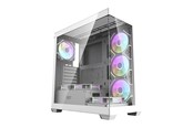 Kabinet - Darkflash Computer case DS900 (white) + 7 ARGB Fans - Kabinet - Miditower - Hvid - DS900 White + fans