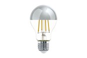 Lyskilder - EGLO LED pære A60 Standard Topforsejlet 7,3W/827 806 lumen klar/krom E27 - 110029