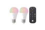 Smart Home - EGLO CONNECT.Z SÆT FJERNBETJENING + 2 E27 A60 opal SMART pærer M/FARVER(RGB) OG TUNABLE WHITE - 110311