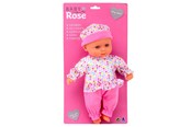 Dukker & Tilbehør - Baby Rose Baby Doll with Sounds 30cm. - 27443