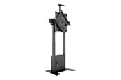 Vægbeslag, AV-Beslag & AV-Møbler - Multibrackets M stand - Flip - for flat panel /video conference camera - motorised with cabinet - black - Maks 50 kg - Maks størrelse 43"-86" - 7350105215667