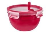 Køkkentilbehør - EMSA CLIP & MICRO - food storage container - red - 1.1 L - N1060500