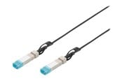 Netværkskabel - DIGITUS Professional 10GBase direct attach cable - 1 m - Sort - 1m - DN-81221-01