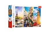 Puslespil - Trefl Puzzle - Trip around Europe (4000 pieces) Floor - TFL45009