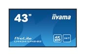 Infoskærme & Digital Skiltning - iiyama ProLite LH4341UHS-B2 43" Class (42.5" viewable) LED-backlit LCD display - 4K - for digital signage - LH4341UHS-B2