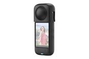 Actionkamera tilbehør - Puluz Silicone protective case for Insta360 X4 (black) - PU985B