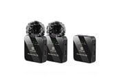 Mikrofon - Puluz Wireless Lavalier Microphone 2 TX + 1 RX - PU3154B