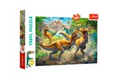 Puslespil - Trefl Puzzle - Fighting Tyrannosaurs (160 pieces) Floor - TFL15360