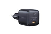 Mobil - Adaptere & Opladere - Aukey PA-B1L 30W USB-C Single Port Wall Charger - Black - PA-B1L