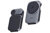 Mobil - Adaptere & Opladere - Aukey LC-MC312 MagFusion Z Qi2 3-in-1 Foldable Wireless Charging Station - LC-MC312