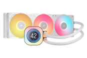 CPU Køler - Corsair iCUE LINK TITAN 360 RX LCD White - CPU Vandkøling - Max 36 dBA - CW-9061026-WW