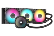 CPU Køler - Corsair NAUTILUS 360 ARGB Black - CPU Vandkøling - Max 36 dBA - CW-9060093-WW