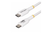 USB kabel - StarTech.com 1m USB C Charging Cable USB-IF Certified USB-C Cable 240W - USB-C cable - 24 pin USB-C to 24 pin USB-C - 1 m - USB2EPR1MW