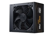 Strømforsyning - Cooler Master MWE Bronze V3 750 Strømforsyning - 750 Watt - 120 mm - ATX - 80 Plus Bronze certified - MPE-7501-ACABW-3BEU