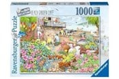Puslespil - Ravensburger Cosy Café Secret Garden 1000p - 12001081