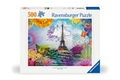 Puslespil - Ravensburger Postcard from Paris 500p - 12000772