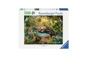 Puslespil - Ravensburger Leopard Family In The Jungle 1500p - 12000738