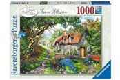 Puslespil - Ravensburger Flower Hill Lane 1000p - 12000131