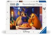Puslespil - Ravensburger Disney The Lady and the Tramp 1000p - 12000003