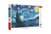 Puslespil - Trefl Puzzle - Art Collection - The Starry Night (1000 pieces) Floor - TFL10560