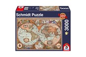 Puslespil - Schmidt Puzzle - Ancient World Map (3000 pieces) Floor - SCH8328
