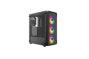 Kabinet - DUTZO C321 Mesh TG ARGB - Kabinet - Miditower - Sort - C321_Mesh_ARGB-B