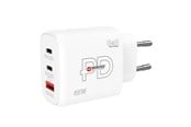 Mobil - Adaptere & Opladere - SKross Power Charger EU 65W GaN - SKCH001065WPDEUCN