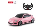 Fjernstyret - RASTAR R/C 1:14 Volkswagen Beetle Pink/Yellow/Green 30 cm - 78000