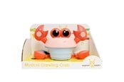 Babylegetøj - Happy Baby Musical Crawling Crab - 502246