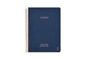 Blokke, Formularer & Notesbøger - KOZO Notesbog A5 Ternet Premium Navy - 321901