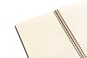 Blokke, Formularer & Notesbøger - KOZO Notesbog A4 Lnieret Premium Black - 320138