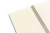 Blokke, Formularer & Notesbøger - KOZO Notesbog A4 Linieret Premium Steel Blue - 320132