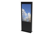 Vægbeslag, AV-Beslag & AV-Møbler - HI-ND Totem Exclusive stand - for digital signage LCD panel - single portrait large foot plate - black - Maks - Maks størrelse 55" - ST5500-5001-100