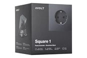 Afbrydermateriel - AVOLT Square 1 with 30W Dual USBC & Magnetic base 1.8m Stockholm Black - SQ1-EUFC20-18SB