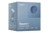Afbrydermateriel - AVOLT Square 1 with 30W Dual USBC & Magnetic base 1.8m Shark Blue - SQ1-EUFC20-18SHB
