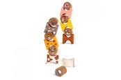 Babylegetøj - Eichhorn Wooden Stacking Game Farm Animals 14 pieces. - 100005201
