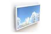 Vægbeslag, AV-Beslag & AV-Møbler - HI-ND Touch mounting kit - for digital signage LCD panel - portrait - white - Maks - Maks størrelse 43" - WC4312T-5001-10