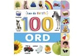 Børnebøger - Lær de første 100 ord - Børnebog - Papbog - 9788776260194